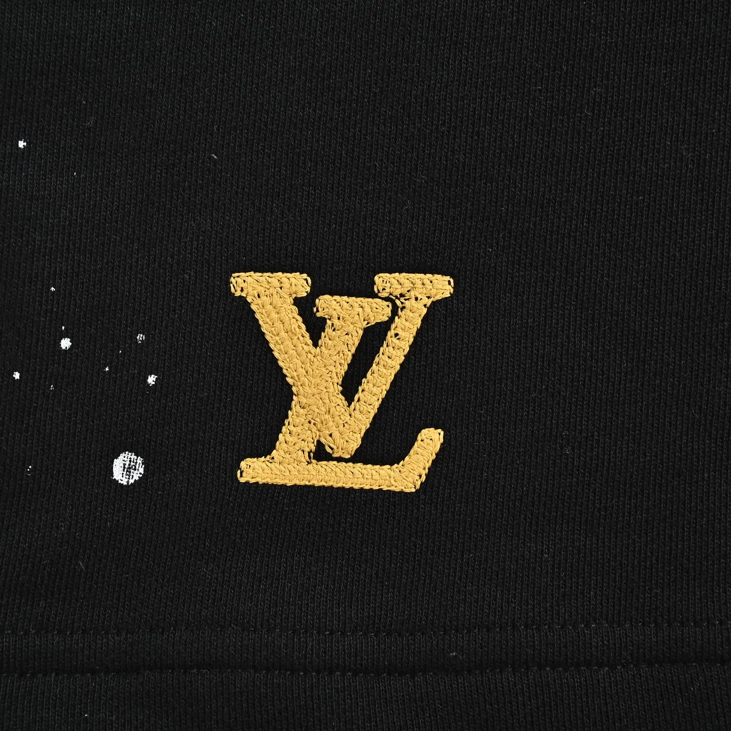 Louis Vuitton/Louis Vuitton multi-element presbyopic print embroidered shorts